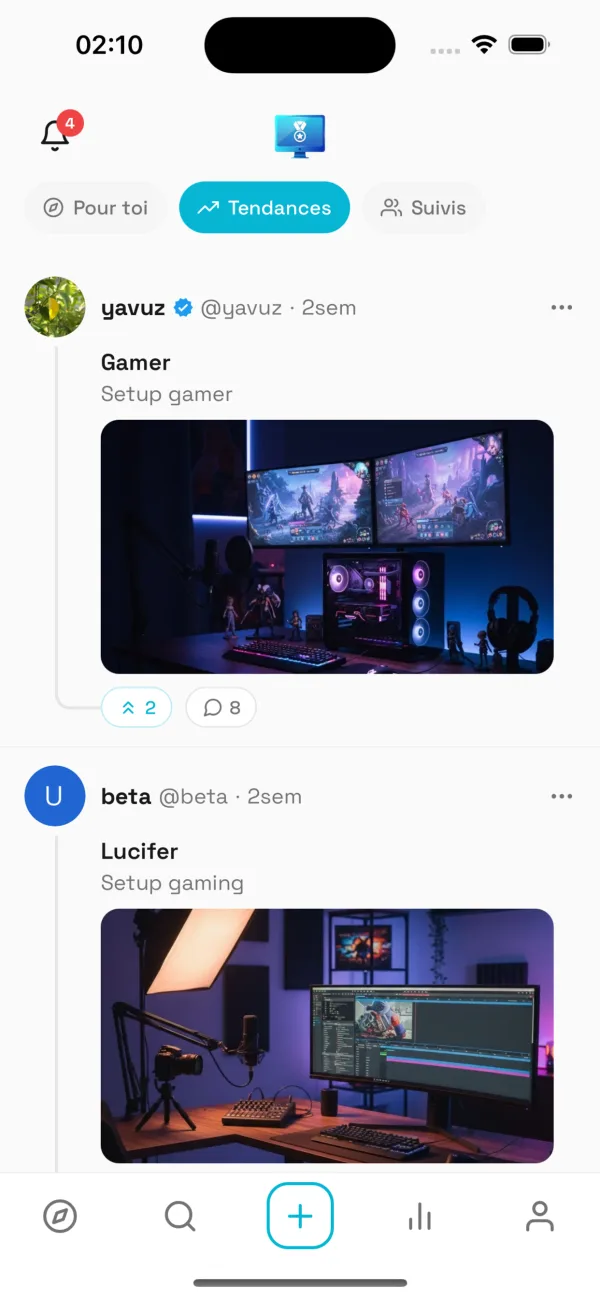SetupRank - Profil